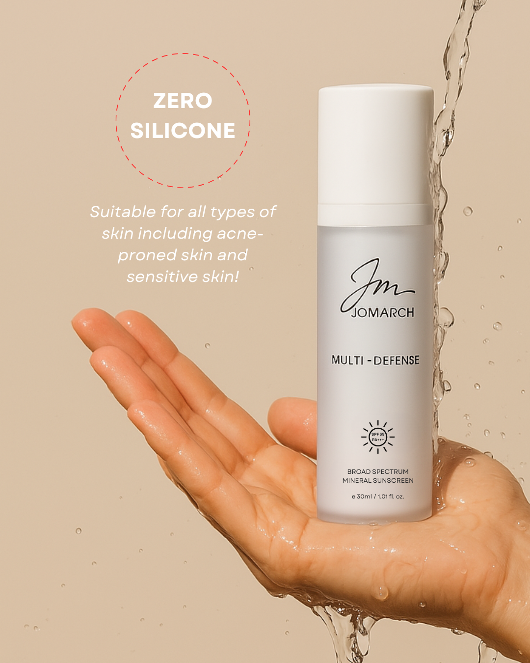 MULTI-DEFENSE BROAD SPECTRUM MINERAL SUNSCREEN