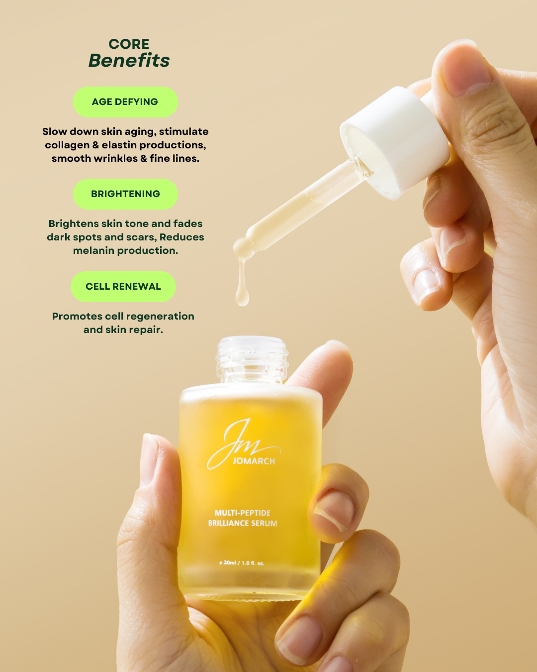 MULTI-PEPTIDE BRILLIANCE SERUM