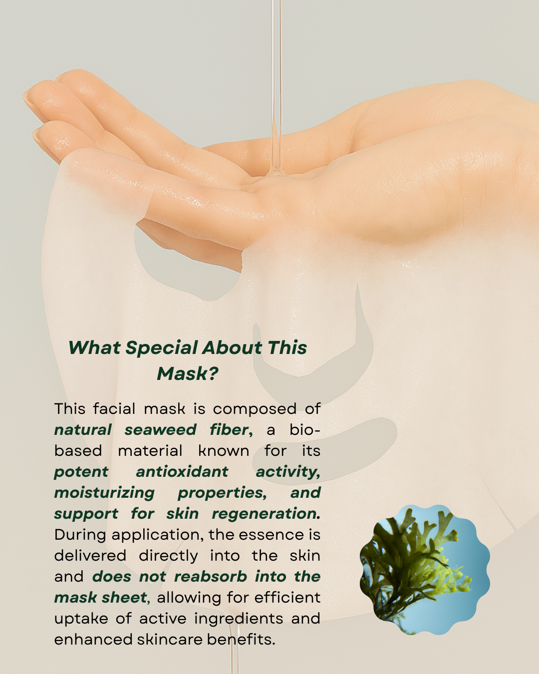 3D HYDRO CALMING RECOVERY MASK